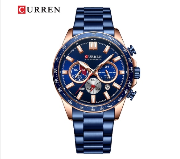 Curren Men's Stainless Steel Sport Watch ( Dial 48 mm)