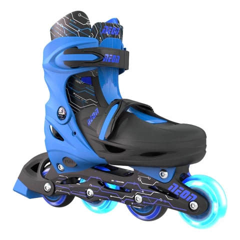 Yvolution Neon Inline Skates (SIZE 3-6) - BLUE