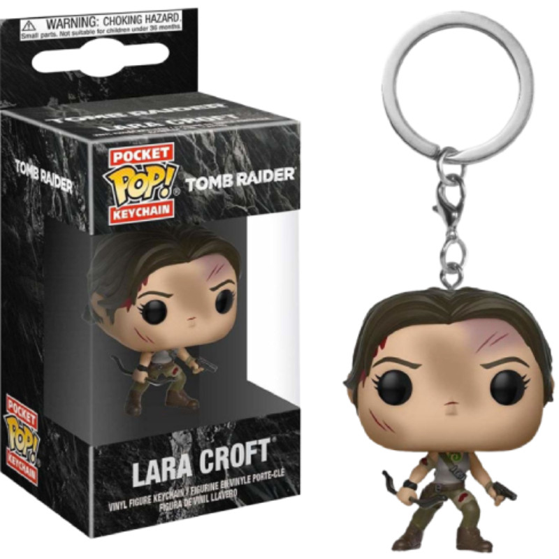 Funko Pocket Pop Keychain Tomb Raider, Lara Croft