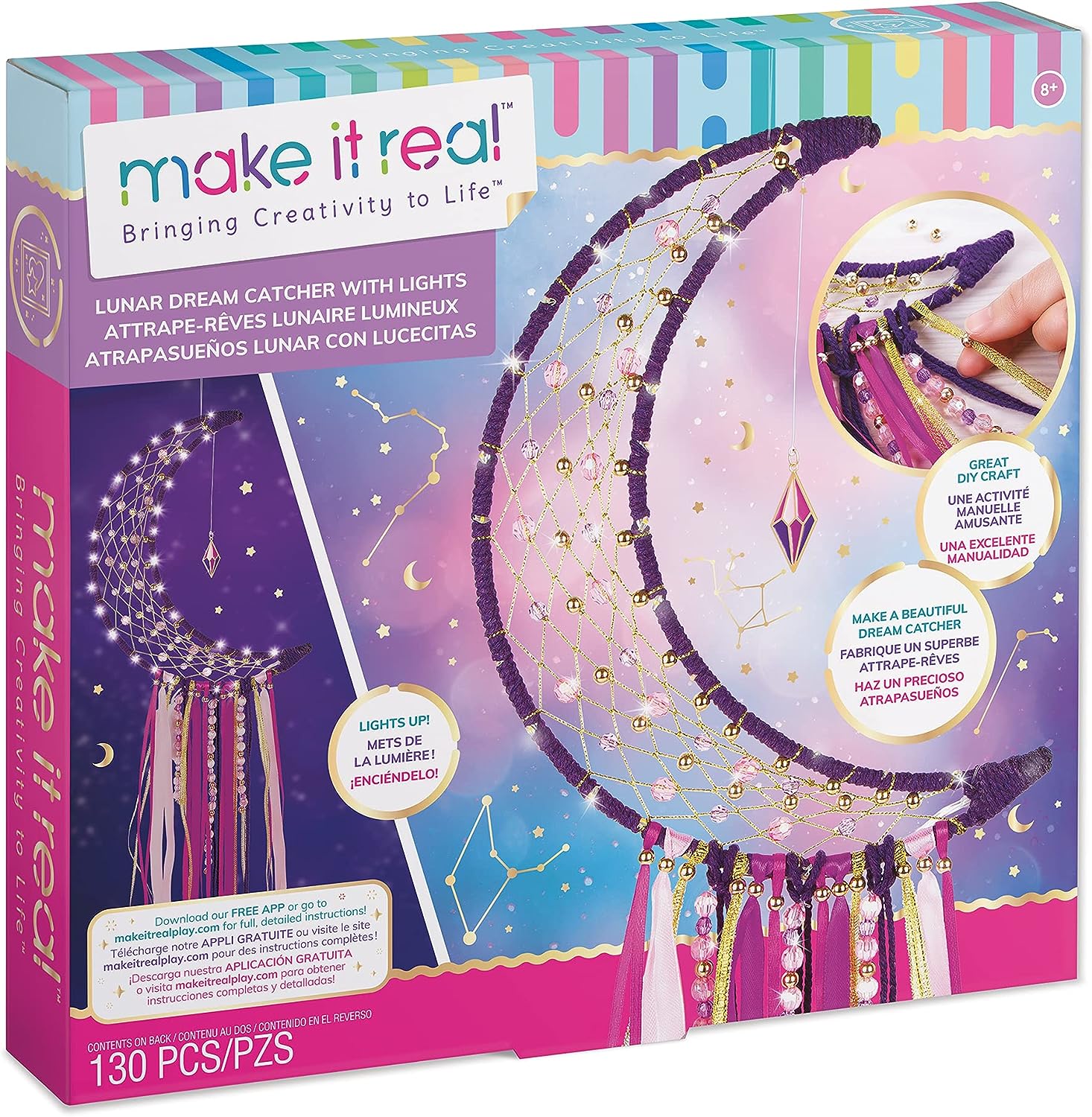 Make It Real Luna Dream Catcher with Lights