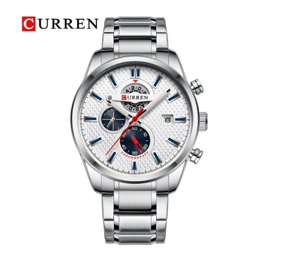 Curren Men's Multi-Function Water Resistant Watch (47mm Dial)