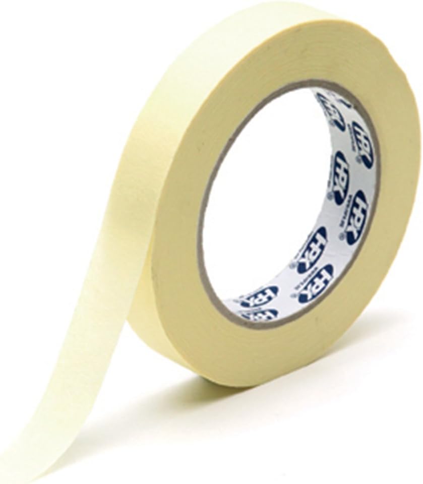 Masking tape 100 c - white cream 25 mm *50m