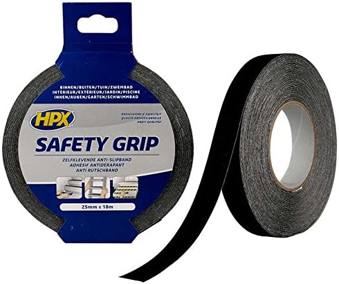 Safety Grip - black 25 mm x 18m