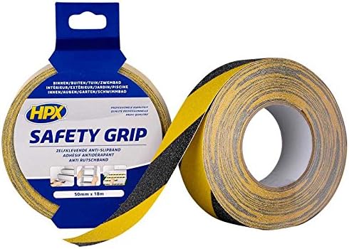 Safety Grip - black / yellow 25 mm x 18m