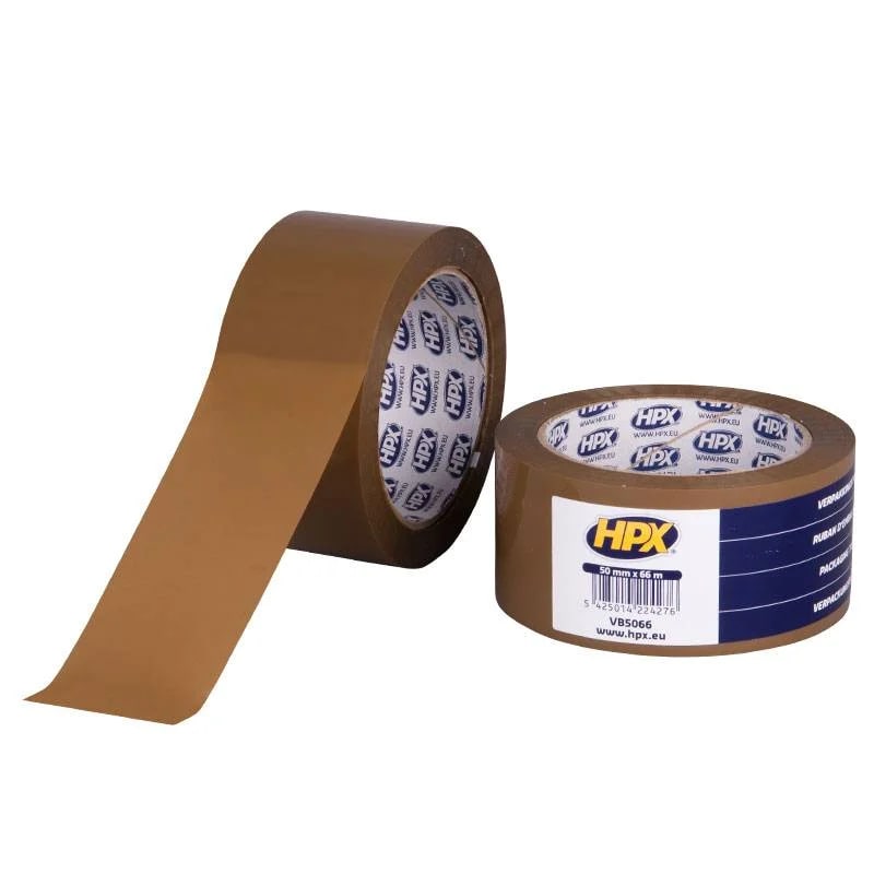 Packaging tape brown 50 mm  x 66 m