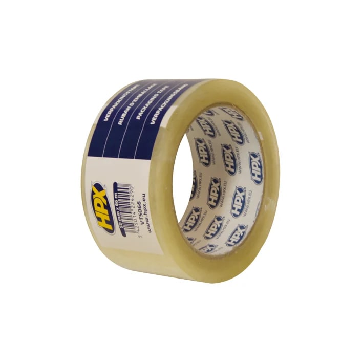 Packaging tape transparent  50 mm  x 66 m