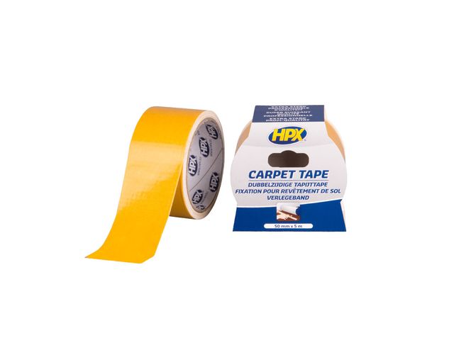 Double sided carpet tape - white 50mm x 5m