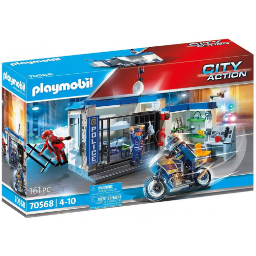 Playmobil City Action Police Prison Escape Playset