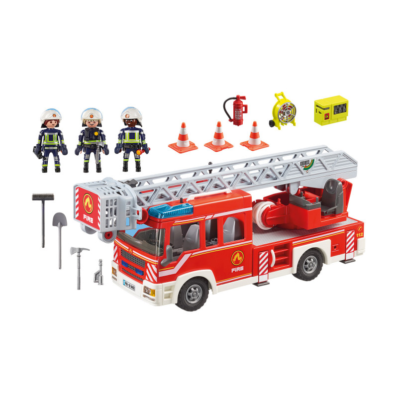 Playmobil Fire Ladder Unit For Children
