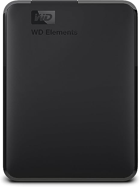 WD 1TB Elements Portable HDD, External Hard Drive