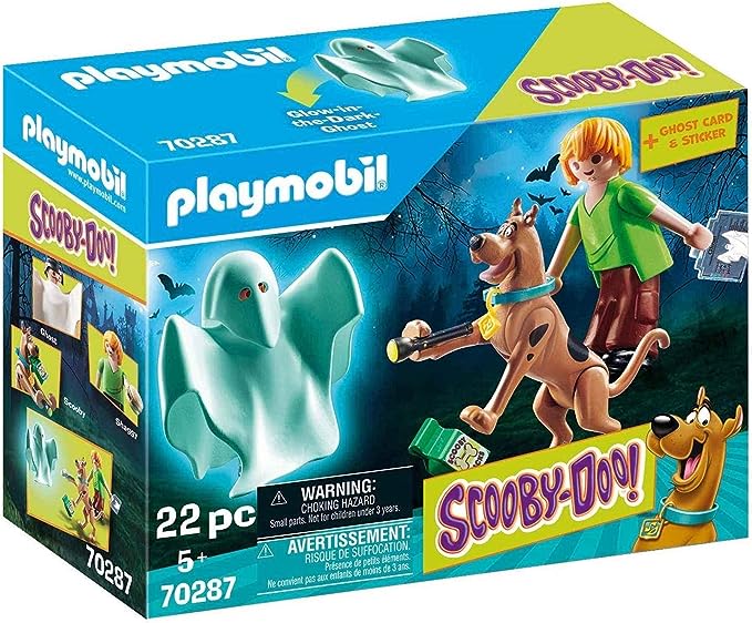 Playmobil Scooby-DOO! Scooby & Shaggy with Ghost