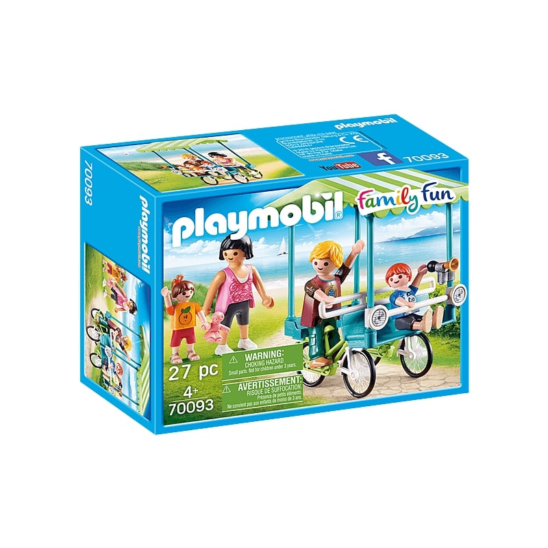 Playmobil Family Fun Family Bicycle 27Pcs