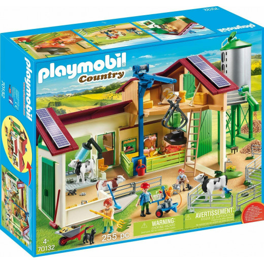 Playmobil Large Farm With Animals, Country New Play Set