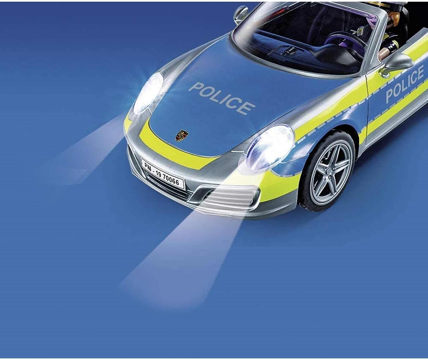 Playmobil Porsche 911 Carrera 4S Police Toy