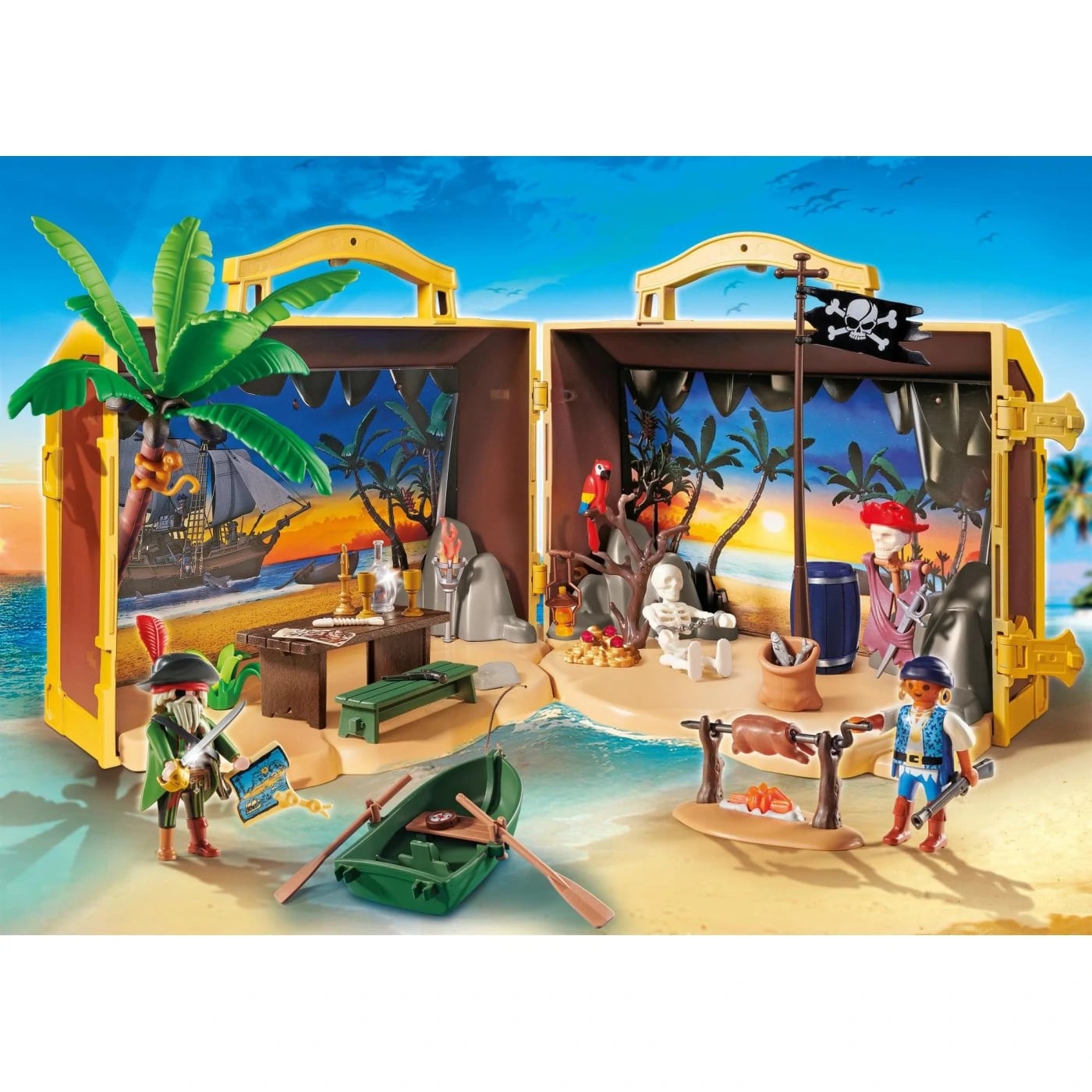 Playmobil Pirates Take Along Pirate Island 83Pcs