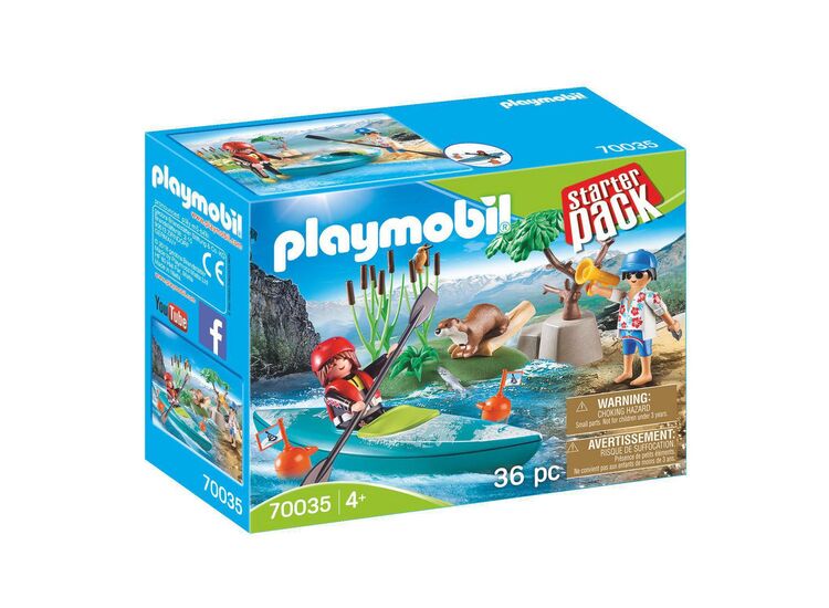 PLAYMOBIL Kayak Adventure and Figure Pack Playset