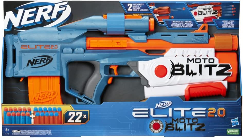 Nerf Elite 2.0 Motoblitz CS-10 Blaster Toy