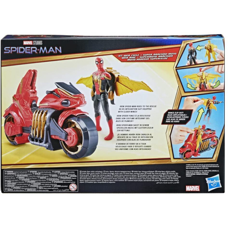 Marvel Spiderman Figure and Vehicle