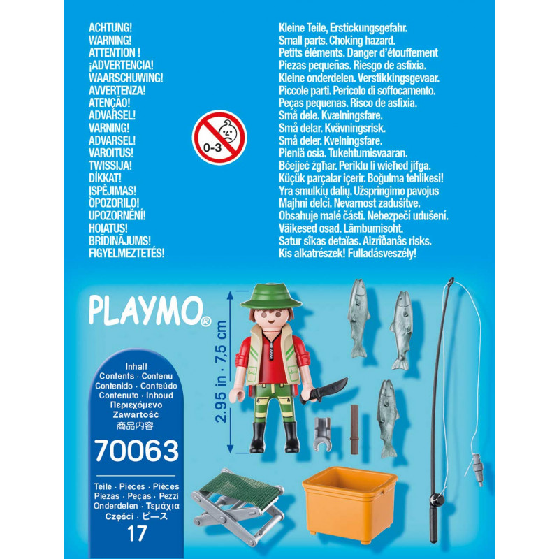 Playmobil Fisherman 17 Pcs For Children