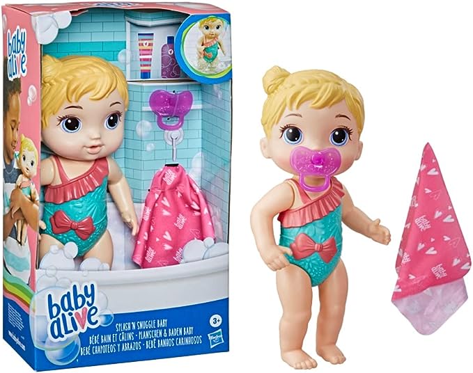 Hasbro Baby Alive Splash 'n Snuggle Baby Doll