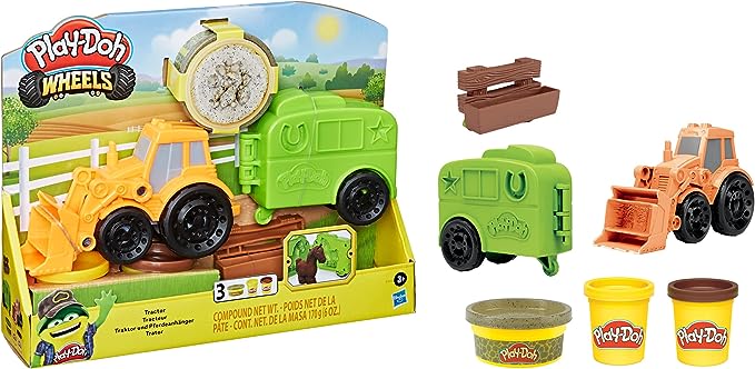 Play-Doh Wheels Tractor Farm Truck Toy
