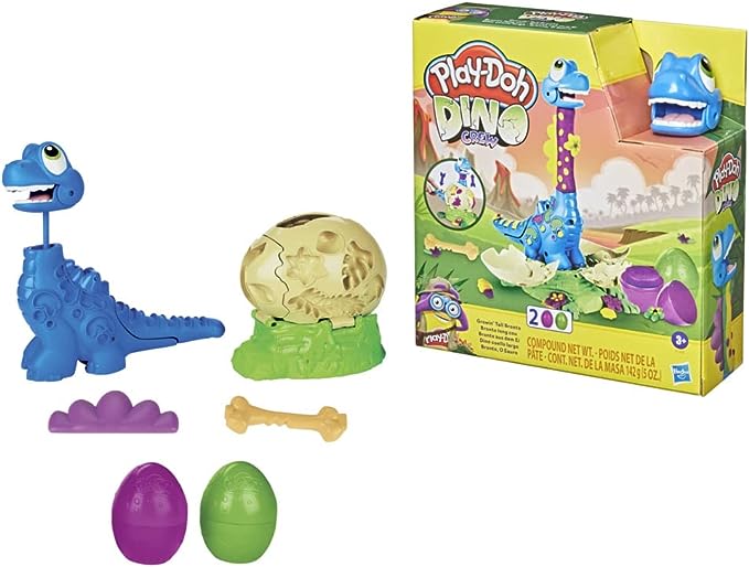 Play-Doh Dino Crew Growin' Tall Bronto Toy