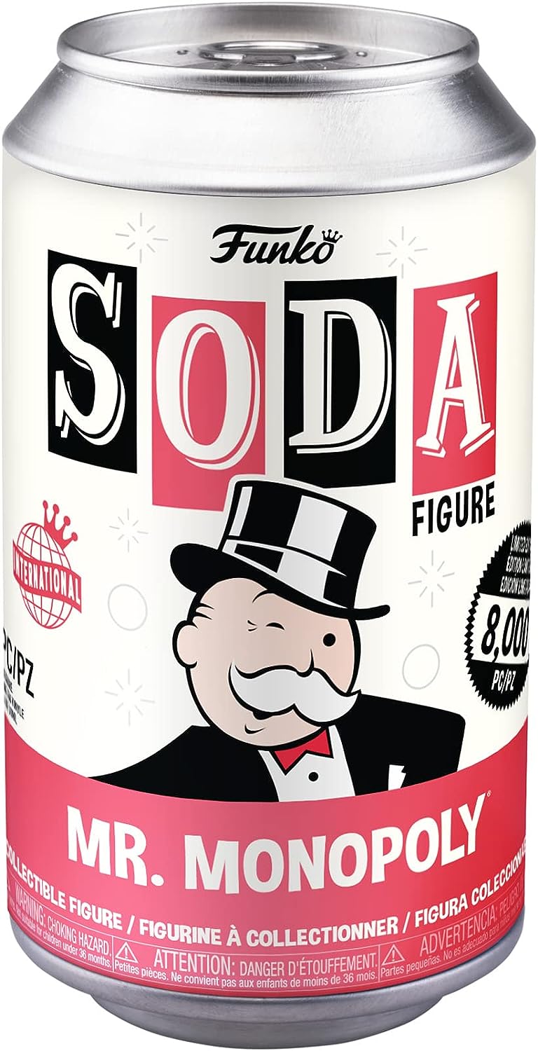 Funko Mr. Monopoly Vinyl Soda Figure