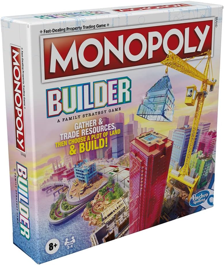 Monopoly Builder Board Game, Strategy Game