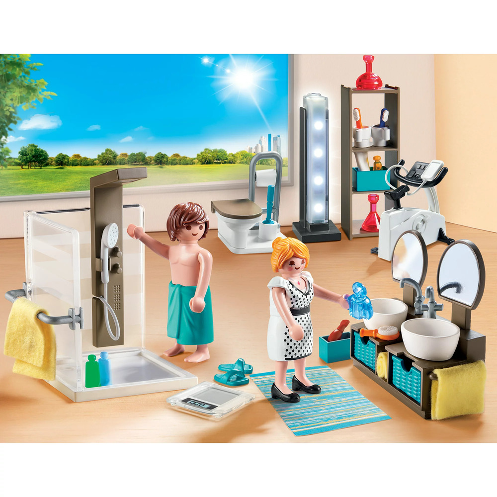 PLAYMOBIL Bathroom Doll Playset