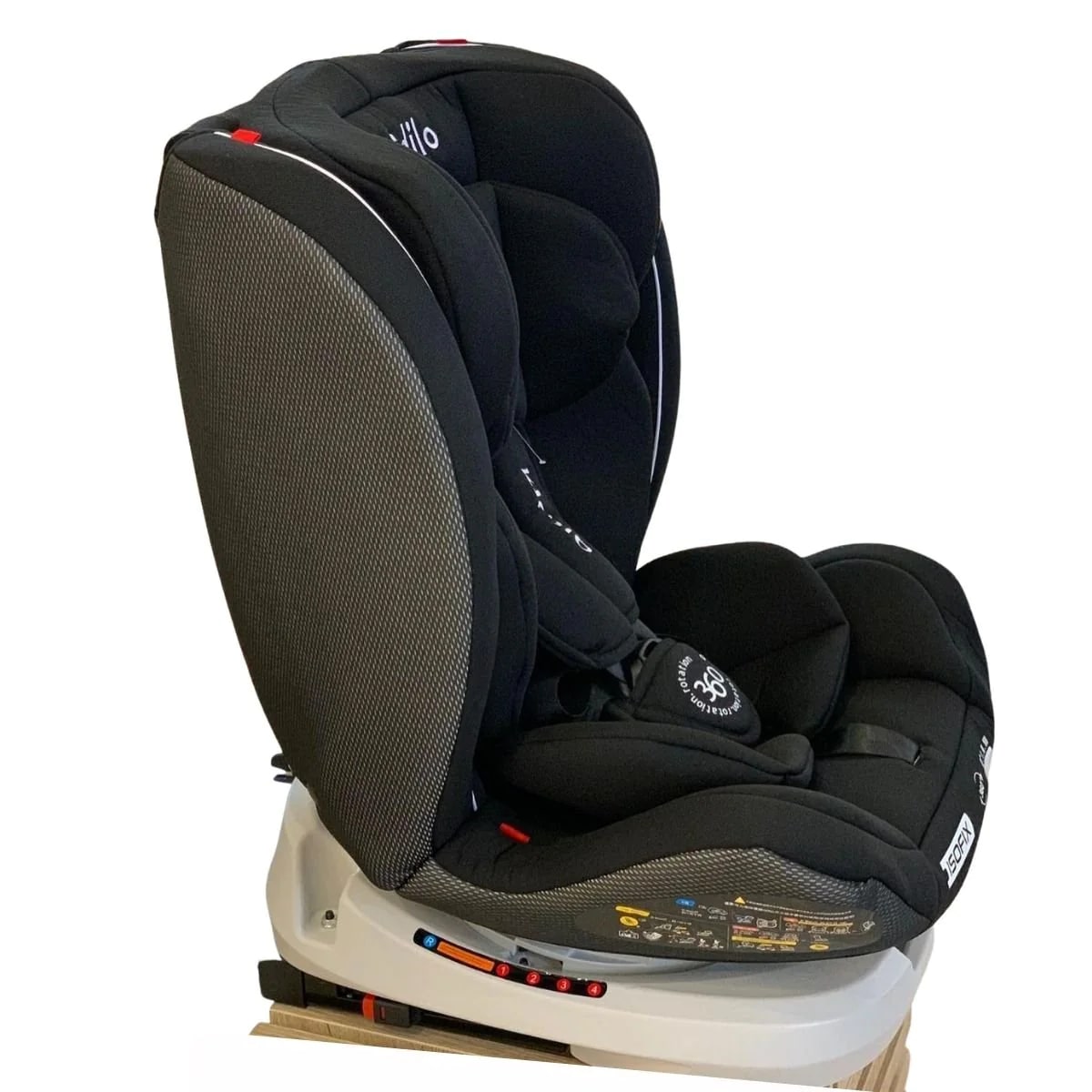 ISOFIX 360° rotatable car seat - Group 0123 - Kidilo