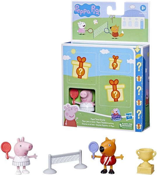 Hasbro Peppa Pig Surprise Pack with Tennis Player Peppa