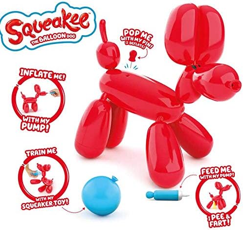 SQUEAKEE- the dog balloon toy