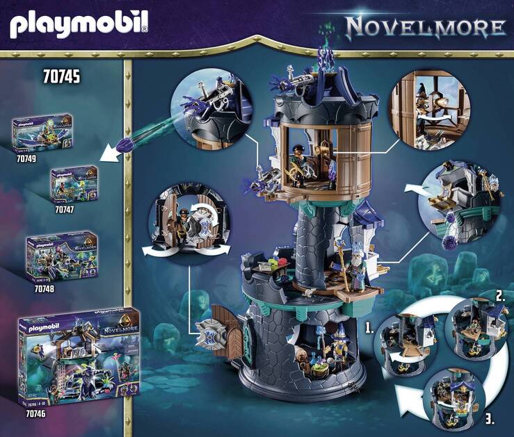 Playmobil Novelmore Violet Vale - Magic Tower