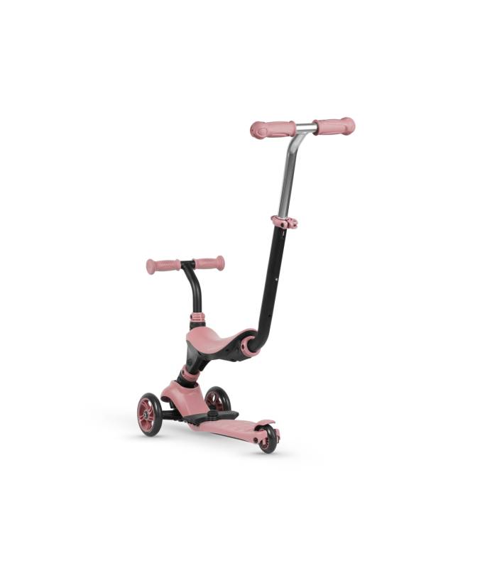 QPlay Sema 3 in1 Scooter Skateboard -Pink