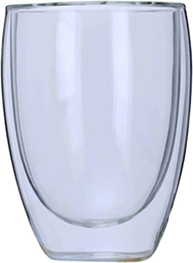 Double Wall Glass Mugs Clear Borosilicate Glass Mugs