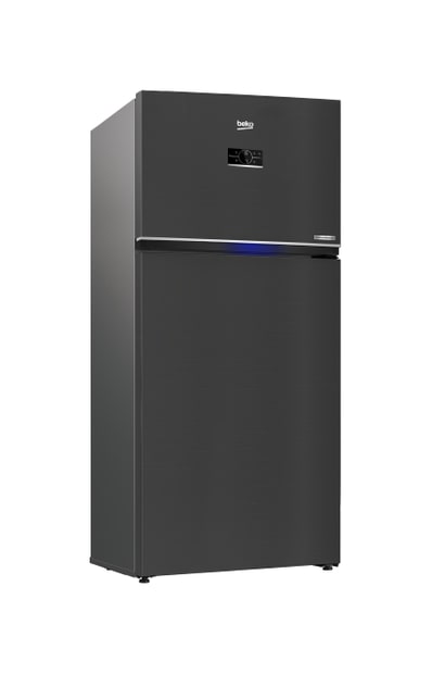 Beko 650 Liters Top Mount Refrigerator - Black