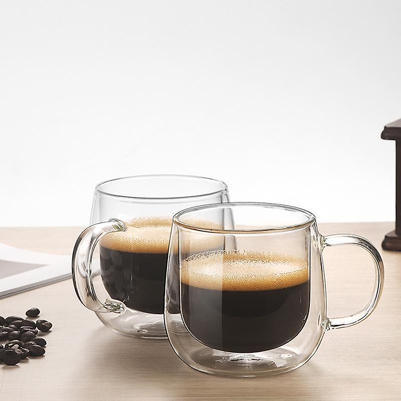 Double Cup Walled Cappuccino Glass  , 250ml