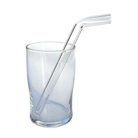 Eco-friendly reusable glass straws
