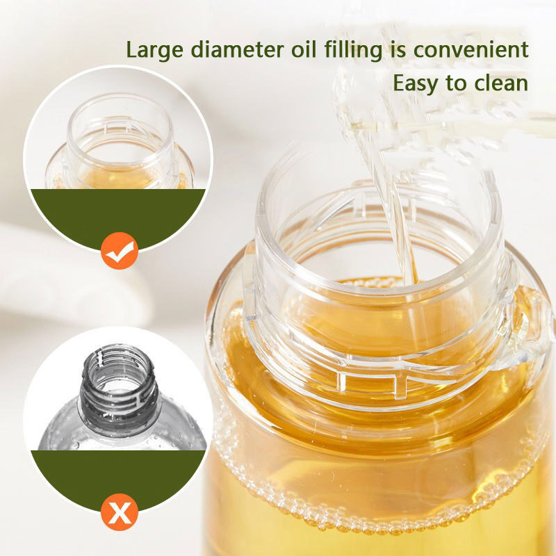 Spray Bottle 210mL Olive Oil er er Bottle Refillable Oil Dispenser for Cooking BBQ Salad