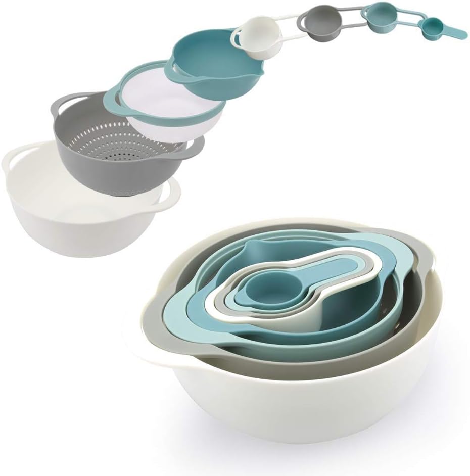 Plastic Mixing Bowls Mixing Bowl Set of 8 BPA Free Nesting