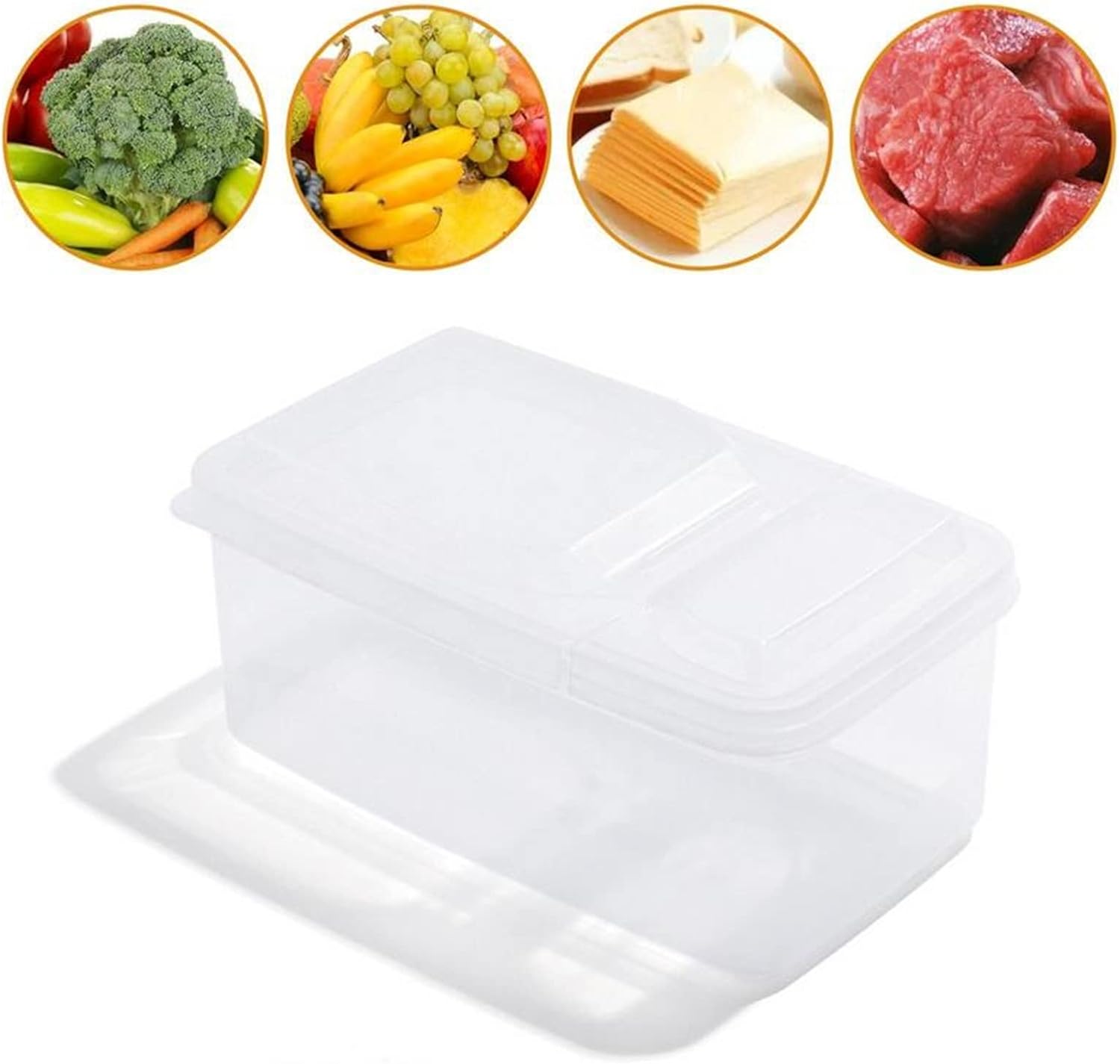 Becorative box Leakproof Stackable Food Storage Box Plastic