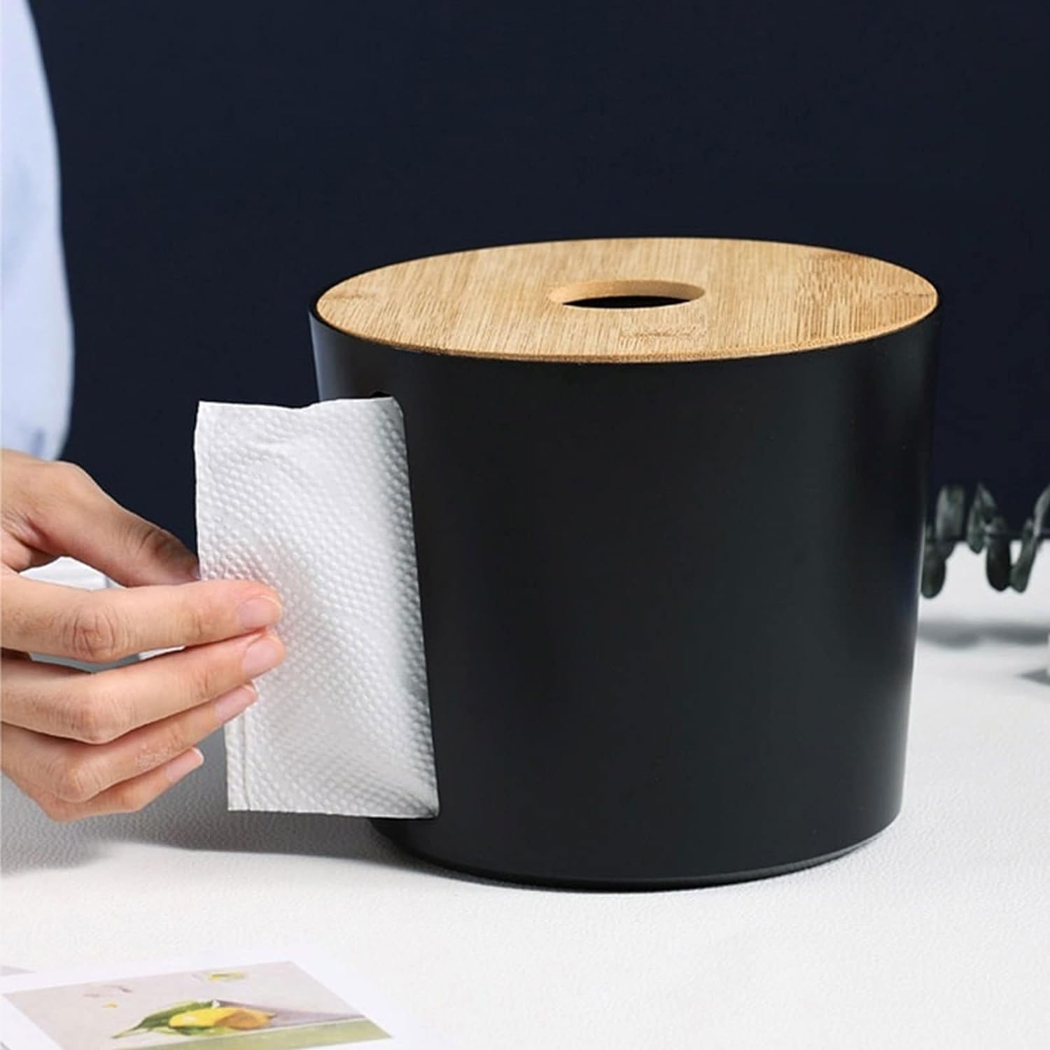 Wooden Tissue Box Environmental Protection Home Tissue Container
