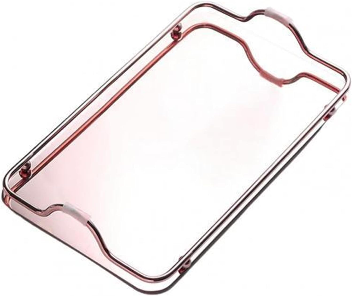 Large Rectangle Tray with Handle Serving Trays Pink
