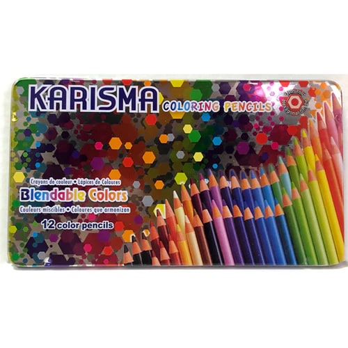 Karisma Blendable Coloring Pencils - Pack of 12
