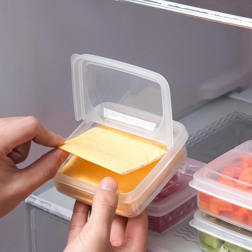 Leak-Proof Cheese Slice Storage Box, Butter Cheese Slice Storage Box