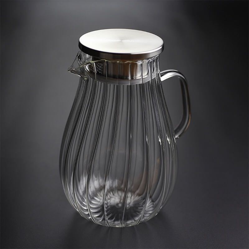 Teapot Glass Cold Water Bottle High Temperature Resistant Household Cool