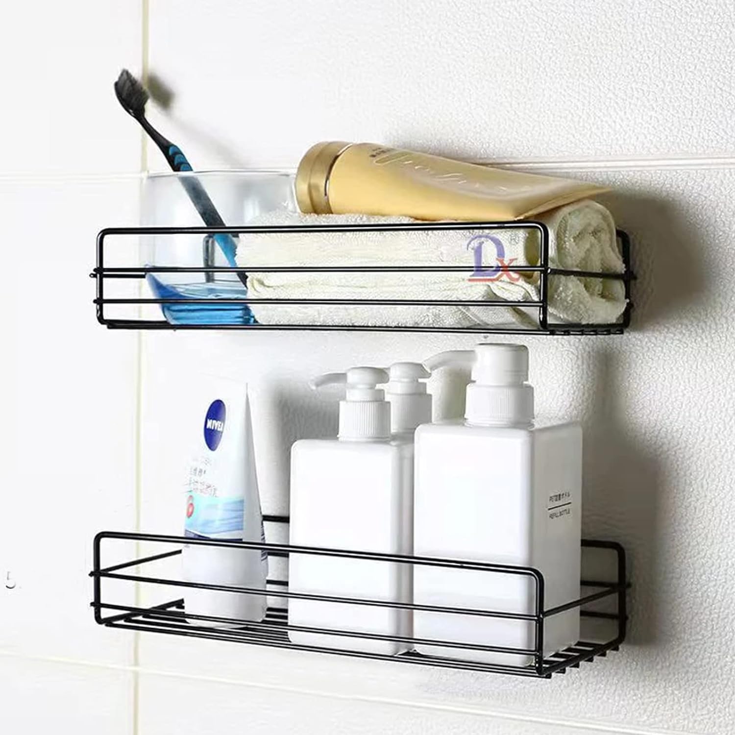 Bathroom organizer rack to organize bathroom items