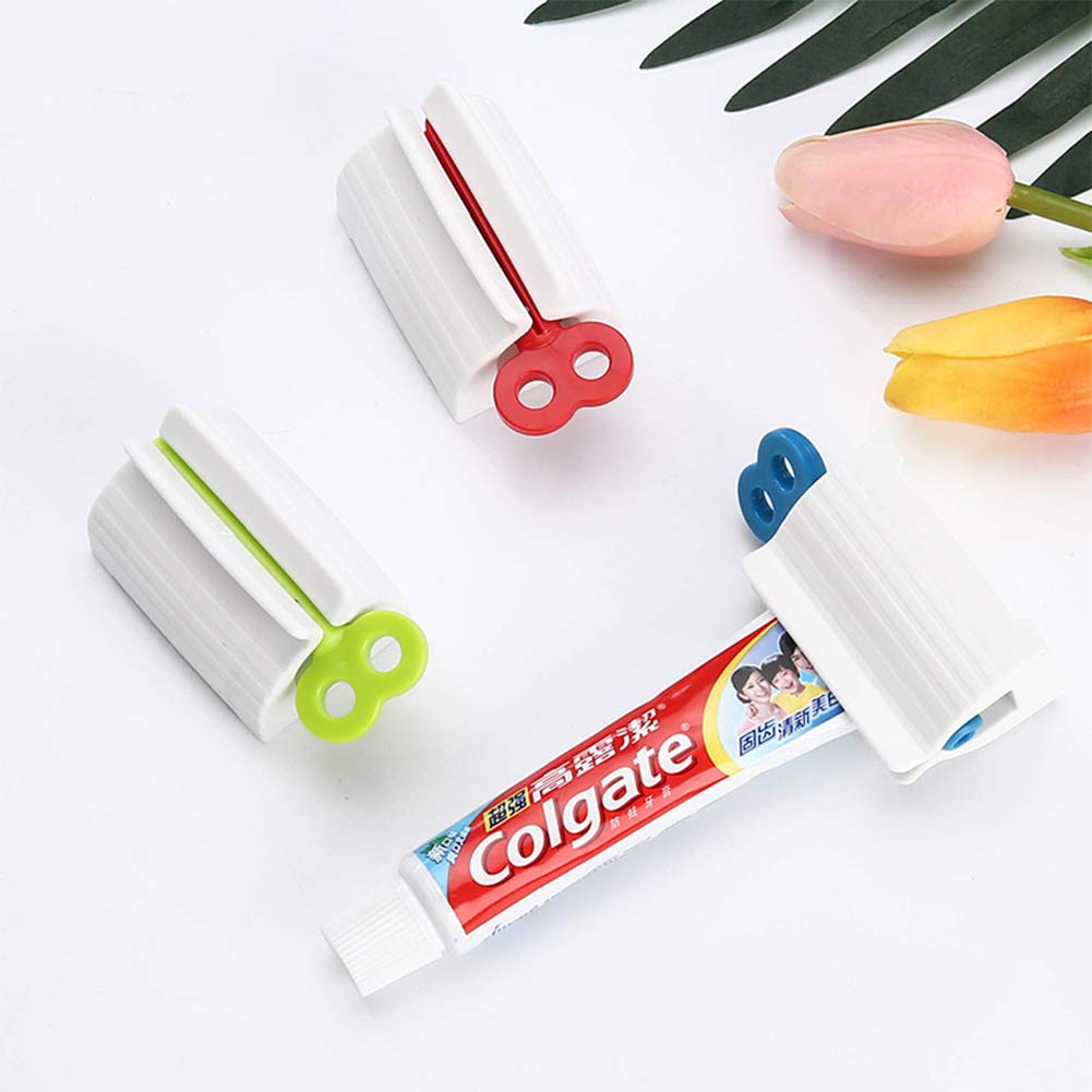 Multifunctional portable manual toothpaste dispenser