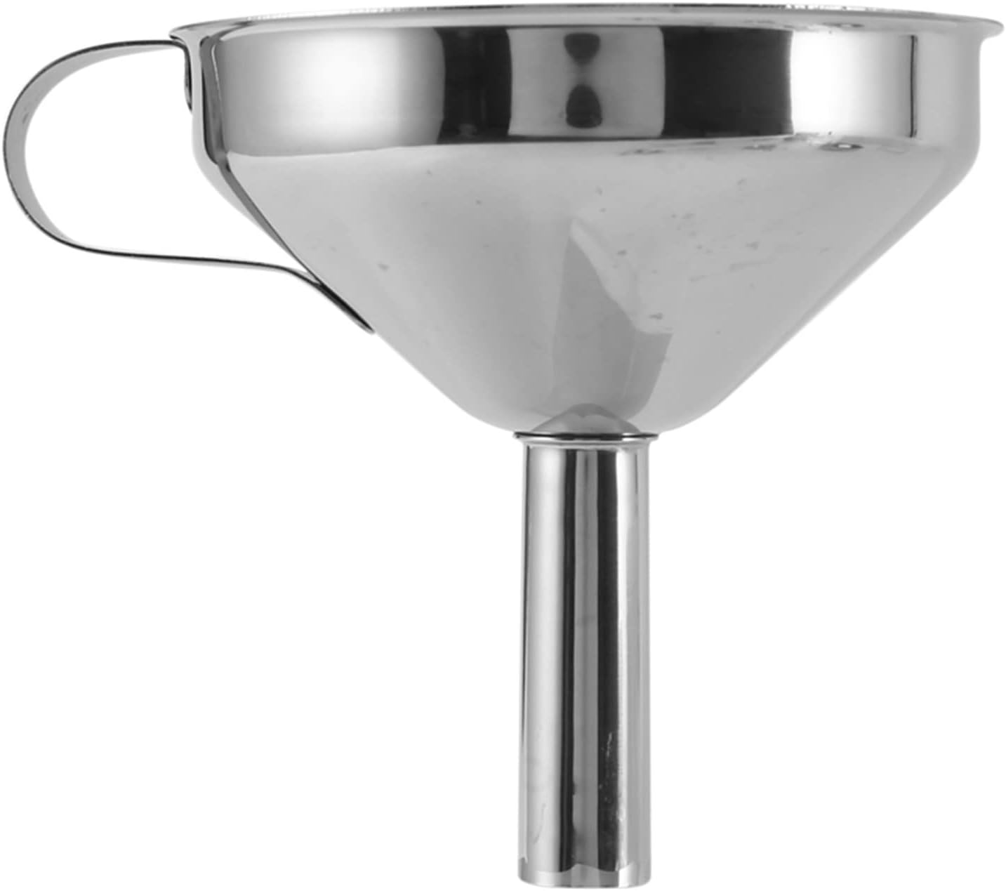 Luxurious stainless steel funnel, 13cm