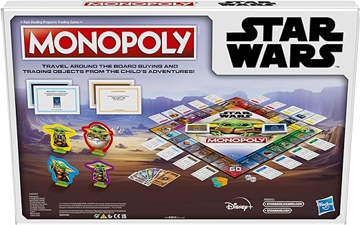 Monopoly: Star Wars the Child Edition Board Game